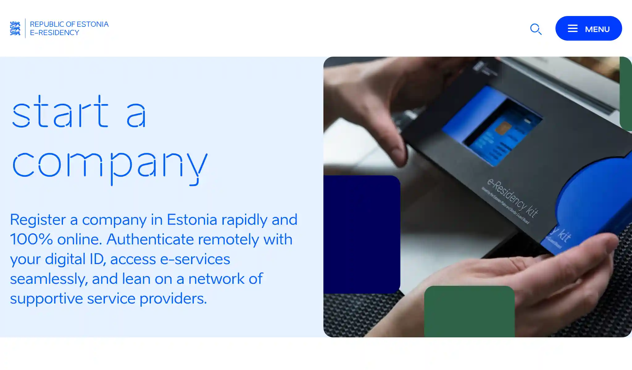 eResidency Programm von Estland