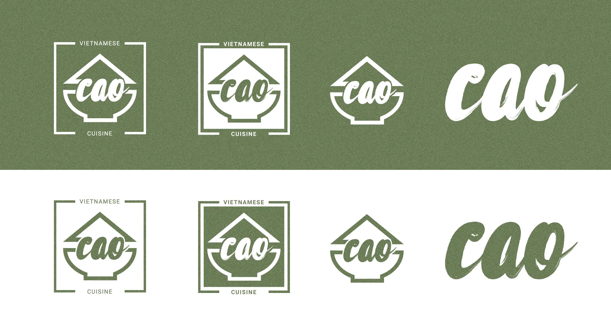 CAO Restaurant Logos
